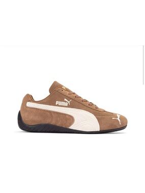Womens PUMA Speedcat OG Athletic Shoe - Haute Coffee / Frosted Ivory / Black